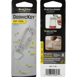 Multitools & Zakmessen-Nite Ize  DoohicKey multitool zilver