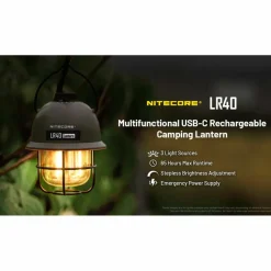 Nitecore LR40 lantaarn army green< Verlichting|Verlichting Oplaadbaar
