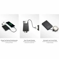 Accu's & Batterijen-Nitecore Pocket 10000 powerbank black