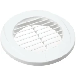 Nuova Rade  ventilatierooster rond 76 mm wit< Ventilatie