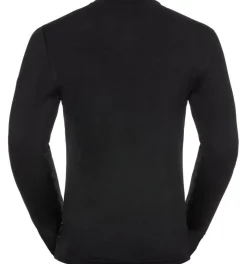 ODLO Natural 100 Merino Warm LS thermoshirt heren black< Thermokleding|Wintersport