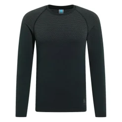 Thermokleding|Wintersport-ODLO Performance Light Eco LS thermoshirt heren black