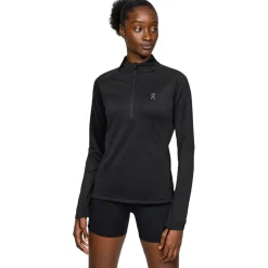 On Climate hardloopshirt dames black< Hardloopkleding