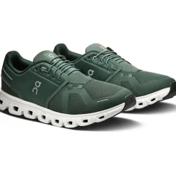 On Cloud 6 hardloopschoenen heren olive evergreen< Hardloopschoenen