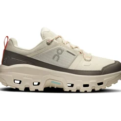 Wandelen|Wandelschoenen-On Cloudrock Low Waterproof wandelschoenen dames ivory ivory