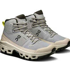 On Cloudrock Mid wandelschoenen dames alloy ice< Wandelen|Wandelschoenen