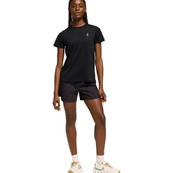 On Core-T hardloopshirt dames black< Hardloopkleding