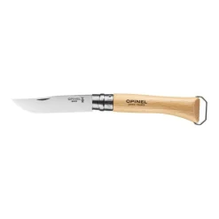 Opinel N10 zakmes hout zilver< Multitools & Zakmessen