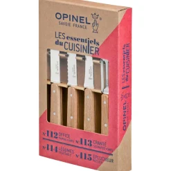 Opinel Olivier keukenset naturel 4-delig< Keukengerei