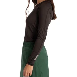 Hockeykleding-Osaka Baselayer hockeyshirt dames black