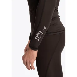 Osaka Baselayer thermoshirt heren black< Hockeykleding