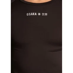 Osaka Baselayer thermoshirt heren black< Hockeykleding