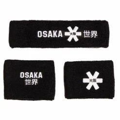 Osaka GDG00049 2.0 zweetband set black white< Hockeykleding