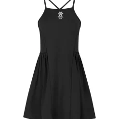 Osaka Pleated Tech tennisjurk dames black< Tenniskleding