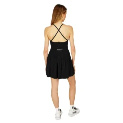 Osaka Pleated Tech tennisjurk dames black< Tenniskleding