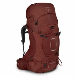 Backpacks-Osprey Aether 65 S/M backpack 65L heren deep acorn red