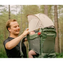 Osprey Poco kinderdrager koseret green< Backpacks