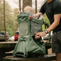 Osprey Poco kinderdrager koseret green< Backpacks