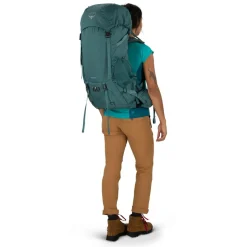 Osprey Renn 50L backpack dames cascade blue melon orange< Backpacks