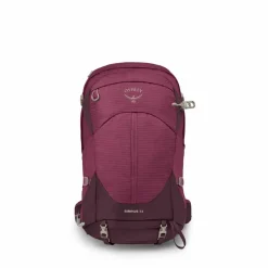 Overige Rugzakken-Osprey Sirrus 34 rugzak 34 liter dames elderberry purple chiru tan