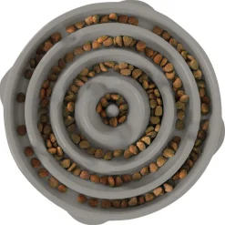 Outward Hound  Fun Feeder Drop Large voerbak grey< Hondenartikelen