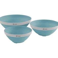 Outwell Collaps opvouwbare schalenset 3,5 - 2 - 1,5 liter classic blue< Schalen