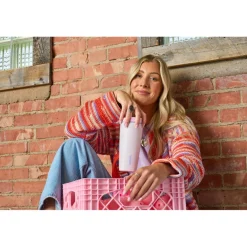 Owala SmoothSip Slider thermosbeker 590 ml candy coated< Drinkflessen