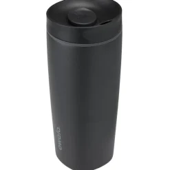 Drinkflessen-Owala SmoothSip Slider thermosbeker 590 ml very very dark