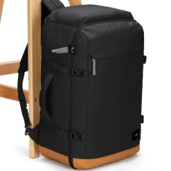 PacSafe GO Anti Theft Carry On rugzak 44 liter jet black< Overige Rugzakken
