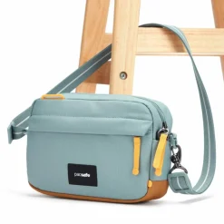 Schoudertassen-PacSafe GO Crossbody schoudertas fresh mint