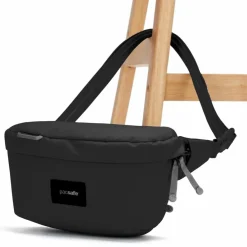 Schoudertassen-PacSafe GO Sling schoudertas jet black