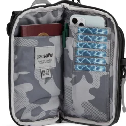 PacSafe GO Tech schoudertas jet black< Schoudertassen