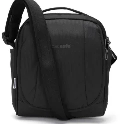 PacSafe Metrosafe LS200 Medium Crossbody schoudertas black< Schoudertassen