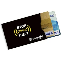 Moneybelts & Documententasjes-PacSafe RFIDsleeve 25 kaartbeschermer black