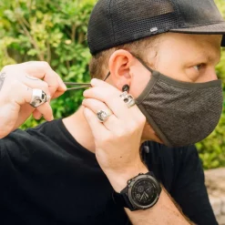 Overige Accessoires-PacSafe Silver iON mondkapje L