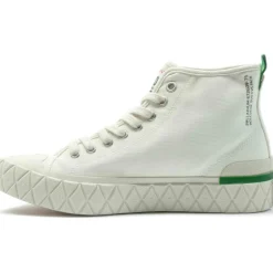 Schoenen-Palladium Palla Ace Chukka schoenen heren cream white
