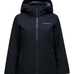 Ski Jassen|Wintersport-Peak Performance  ANIMA softshell winterjas dames black