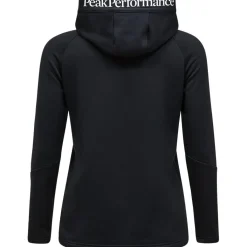 Ski Vesten|Wintersport-Peak Performance  RIDER ESSENTIALS hoodie vest dames black