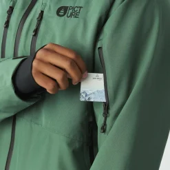 Ski Jassen|Wintersport-Picture GOODS winterjas heren smoke pine