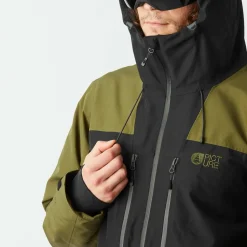 Ski Jassen|Wintersport-Picture OBJECT winterjas heren tobacco black