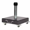 Platinum Rome parasolvoet 40 kg graniet met wielen< Parasolvoeten