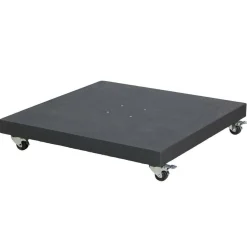 Parasolvoeten-Platinum Sorrento parasolvoet 90 kg black burned