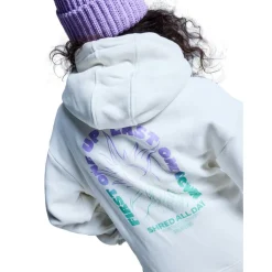 Ski Truien|Wintersport-Poederbaas CL hoodie dames off white