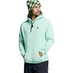Ski Truien|Wintersport-Poederbaas CL hoodie heren avocado