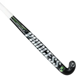 Princess Hockey  Competition 5 STAR SG9 Low Bow hockeystick black green - 36,5 inch< Hockeystick