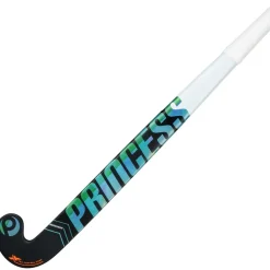Princess Hockey  No Excuse Rise P1 Mid Bow hockeystick green black - 36,5 inch< Hockeystick
