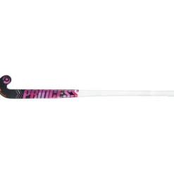 Hockeystick-Princess Hockey  No Excuse Rise P1 Mid Bow hockeystick junior black pink