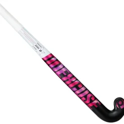 Hockeystick-Princess Hockey  No Excuse Rise P1 Mid Bow hockeystick junior black pink