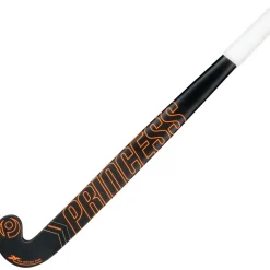 Hockeystick-Princess Hockey  Premium 7 STAR SG9 Low Bow hockeystick black orange