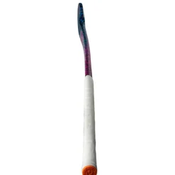 Hockeystick-Princess Hockey  Woodcore Mid Bow hockeystick junior leopard  purple neon pink